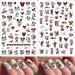 Mickey Mouse Nail Art Stickers - Adorable Cartoon Decals for Women, Girls, Kids - 6 Sheets (480+ Decals) - Self-Adhesive Design for Cute Kawaii Nails - A72 - Buy Online on GoSupps.com