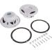 Lanzar Marine Speakers - 5.25 Inch 2 Way Water Resistant Audio System - 400 Watt Power - Indoor/Outdoor Use - White, 1 Pair - Buy Online on GoSupps.com