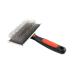 Paw Brothers Slicker Dog and Cat Grooming Brush for Professional Pet Groomers - Easy To Use - Comfortable - Removes Long and Loose Hair Extra Long Hard Pin