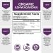 Organic Ashwagandha Capsules - Extra Strength Stress & Immune Support - 60 Count (Pack of 1) - Buy Online on GoSupps.com