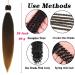 8 Packs Pre-Stretched Braiding Hair- 26 Inch Crochet Twist Braids for Black Women (1B/30/27) - Buy Online on GoSupps.com