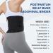 Postpartum Belly Band & Abdominal Binder - Post Surgery Tummy Tuck Belt for Men & Women | Back Support for Lower Back Pain (M-XXL Black - Buy Online on GoSupps.com