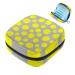 Yellow tennis balls patterns women's napkin storage bag portable period pocket for women teenagers girls menstrual cups breastfeeding pillows holders