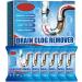 Clogged Sink Drain Cleaner - Pipe Cleaners Bulk Natural Plant Extracts Pipe Unclogging Powder Deodorizing Powder for Toilet and Home - Buy Online on GoSupps.com