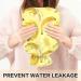 NAANLE Cartoon Fruit Banana Bottle - 2L Transparent Hot Water Bottle for Bed & Pain Relief | Heat & Cold Therapy - Buy Online on GoSupps.com
