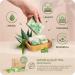  lubiu Aloe Vera Soap 100g Natural Soap for Men Women Kids Moisturized Skin Hand Soap Shower Face Soap Handmade Soap - Buy Online on GoSupps.com