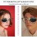 2PCS Medical Eye Patch - Adjustable Silicone Suction Cup - Amblyopia Lazy Eye Solution for Kids & Adults - Buy Online on GoSupps.com