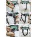 ZXJDP Gang Belt Transfer Straps | Padded Handles & One-Click Buckle for Lifting Seniors | Essential Home Care for Elders - Buy Online on GoSupps.com