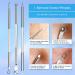 Premium Blackhead Remover & Acne Extractor Set - 5 Piece Precision Tweezers for Pimple, Whitehead & Milia Removal - Buy Online on GoSupps.com
