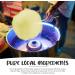 Pina Colada Flavored Floss Sugar for Cotton Candy - 400g Bulk Pack - Natural Ingredients for Perfect Cotton Candy - Baking Beauty and Beyond - Buy Online on GoSupps.com