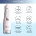 PRIMIS Cordless Water Flosser - 4 Modes, Large 310ML Tank, 6 Jet Tips, USB Rechargeable - Oral Irrigator for Travel & Home - Plaque Remover for Teeth - Waterproof (White/Black) - Buy Online on GoSupps.com