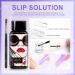 Morovan 6 Color Poly Gel Nail Kit with Slip Solution - DIY French Nail Art Set for Starter & Professional - Glitter Color Changing Poly Extension Gel - Buy Online on GoSupps.com