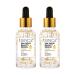Sinoz 24k Gold Serum Eyes - Anti-Aging Anti-Wrinkle Skin Care Serum Collagen Eye Cream with Kenparazzi Makeup Bag