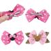 8pcs Mouse Ears Glitter Hair Bows Clips for Girls - Princess Hair Accessories for Kids & Women - Custom Birthday Party Decor - Buy Online on GoSupps.com
