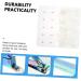 Mikinona 1 Set Nail Set Nail Tips Nails Nail Buffer Block Plastic Nail French Manicure Kit Nail Grinding Bar Nail Grooming Kit Manicure Clippers Fingernail Stainless Steel Artificial 13X7cm Assorted Color 3 - Buy Online on GoSupps.com