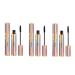 Waterproof Silk Fiber Thick Mascara Waterproof 4d Silk Fiber Mascara for Long Natural Looking Thickening and Curling Mascara. (Black 3pcs) Black 3pcs