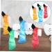 Homsfou 4-in-1 Multifunction Denture Brush Set - Oral Care Toothbrush for Prosthesis Cleaning - Mini Micro Brushes - Household Cleaner - 1 Pack Assorted Colors - Buy Online on GoSupps.com