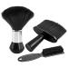 2 Piece Neck Brush Set Hairdresser Neck Brush Soft Barber Brush Hairdresser Brush for Cleaning Broken Hair on the Neck