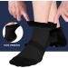 Aaronano 6 Pairs Diabetic Non Slip Gripper Socks - Black Large Size for Men and Women | Hospital Quality - Buy Online on GoSupps.com