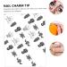 FRCOLOR 240 Pieces Nail Art Accessories Metal Halloween Nail Pendant DIY Halloween Nail Charm Ornament Nail Skull Pendant Manicure Decorate Set 3D - Buy Online on GoSupps.com