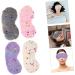 4 pi ces Masque de Sommeil Peluche avec Motifs pour Yeux Couvre Yeux Doux pour Sommeil R parateur Gris Rose Blanc Perle - Buy Online on GoSupps.com