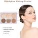 Contour Palette&Highlight Powder Contour Kit 6 Blendable Matte&Pearlescent Shades Makeup Palette Easy to Apply All-Day Wear Sculpts Shades Brightens Light/Medium Infused with For Bronzer/Highlighter - Buy Online on GoSupps.com