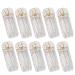 10 Pack Acrylic Hair Pins DIY Hair Accessories Hair Clamp Hair Barrette Clear Hair Grips Acrylic Material For Children DIY Hair Accessories