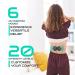 Pro 1000 Wireless Tens Unit - Portable Electric Muscle Stimulator for Pain Relief | Deep Tissue EMS Therapy Device - Mini Tens Massager for Back Neck Shoulder Leg Arm (2 Pads - Buy Online on GoSupps.com