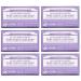 Dr. Bronner's Pure-Castile Bar Soap - Lavender 5 Oz (6 Pack) Lavender 5 Ounce (Pack of 6)
