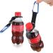 Durable Silicone Water Bottle Holder Clip with Carabiner & Key Ring - Perfect for Outdoor Activities and Traveling - Buy Online on GoSupps.com