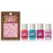 Piggy Paint Party Hearty Nail Polish Set - 100% Non-Toxic, Safe, Cruelty-Free, Vegan, Low Odor for Kids - Buy Online on GoSupps.com