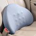 Car Lumbar Support - Lumbar Pillow for Driver Soft Lumbar Pillow for Lower Back Discomfort Relief Car Back Cushion for Driving Ergonomic Lumbar Support for Car Blue - Buy Online on GoSupps.com
