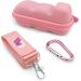 Casematix Pink Asthma Inhaler Travel Case - Travel-friendly Case Only - Buy Online on GoSupps.com