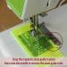 Madam Sew Seam Allowance Ruler and Magnetic Seam Guide for Sewing Machine | Perforated Seam Gauge for Perfect Straight Line Hems | Includes Pivot Point and Trim Line - Buy Online on GoSupps.com