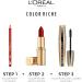 L'Or al Paris Color Riche Satin Smooth Lipstick Moisturising Pure Pigment Lip Colour With Omega 3 & Vitamin E 214 Violet Saturne 214 Plum 1 count (Pack of 1) - Buy Online on GoSupps.com