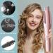 Small Curling Iron 1 Inch Hair Curler with 4 Temps with 4 Temps Hot Tools Curling Iron Pink - Buy Online on GoSupps.com