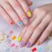 Leelosp 240-Piece 3D Bear Nail Charms - Gummy Candy Resin Nail Art Charms for Acrylic Nails - Colorful Kawaii DIY Crafting - Buy Online on GoSupps.com