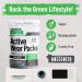Buy Rockin Green Laundry Detergent Pods - Plant-Based Vegan & Biodegradable for Sensitive Skin | 40 Loads Unscented - Eco-Friendly Activewear Cleaning - Buy Online on GoSupps.com