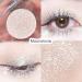 Jutqut Shimmer Glitter Eyeshadow Palette - Sparkle Eye Shadow Bling Korean Eye Glitter Foil | Long Lasting & Ultra-Blendable for Glitter Eye Makeup | Mother's Day Moonstone - Buy Online on GoSupps.com