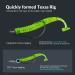 Thkfish Bullet Jig Heads Swimbait Hooks Bass Fishing Texas Rig Hooks - Saltwater/Freshwater Offset Weighted Hook Weedless - Black - 5g (0.16 oz) - 10pcs - Buy Online on GoSupps.com