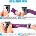 Neitooh 4-Pack Compatible Bands for Fitbit Versa/Versa 2/Lite - Soft Silicone Straps for Men & Women - Small - Black/Gray/Blue/Purple - Buy Online on GoSupps.com
