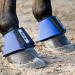 HORZE ProBell Horse Bell Boots Blue Jumping Boots with Velcro Fastener | Set of 2 for Ultimate Protection - Buy Online on GoSupps.com