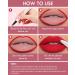 Matte Waterproof Lip Liner Stain Marker Pen - Long Lasting Smudge-Proof Liquid Lipstick & Tint - Gift for Women - 03# Mocha - Buy Online on GoSupps.com