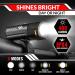 GearLight Rechargeable Bike Light Set S400 - Front and Back Lights for Night Riding - Bicycle Accessories for Kids, Road, Mountain Bikes - Buy Online on GoSupps.com