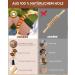 Wooden Fascia Roll Massage Device - Anti-Cellulite Stylist Stick & Roller for Maderotherapy & Lymphatic Drainage | Beech Wood - Buy Online on GoSupps.com