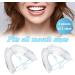 4-Piece Tooth Rail Crunch Set | Comfortable Nighttime Bite Protection for Teeth Grinding | Includes 2 White Ring Strips & Storage Boxes - Buy Online on GoSupps.com