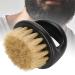 Premium Beard Brush for Men - 3 Styles | Black Handle & White Bristles | Ultimate Beard Care Solution - Buy Online on GoSupps.com