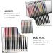 FOMIYES Black Eyeliner Pencils 12pcs Lip Liner Eyeliner Black Waterproof Eyeliner Make up Kit Matte Makeup Tool Makeup Pen Lips - Buy Online on GoSupps.com