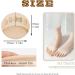 JEVRKAPZ Metatarsal Pads | Ball of Foot Cushions for Pain Relief | High Heel Toe Pads for Women | Invisible Sponge Cushion Socks - Buy Online on GoSupps.com