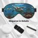 Sea Turtles Sleep Mask - Adjustable Breathable & Fashionable Eye Mask for Ultimate Comfort | Shop Internationally - Buy Online on GoSupps.com